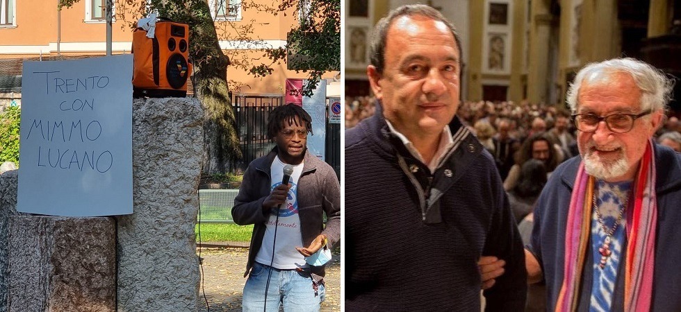 Trento scende in piazza per l’ex sindaco di Riace: “Non c'è giustizia nella sentenza politica che ha colpito Mimmo Lucano”